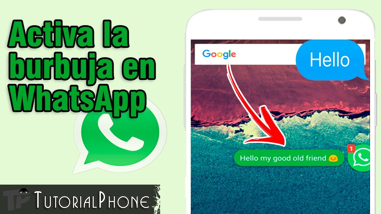 Aprende a activar las burbujas en WhatsApp al estilo de Messenger