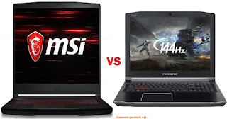 MSI GF63 vs Acer Predator Helios 300