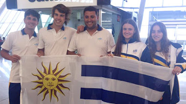 Viajó la delegación uruguaya que participará en los JJ. SS. de la Juventud
