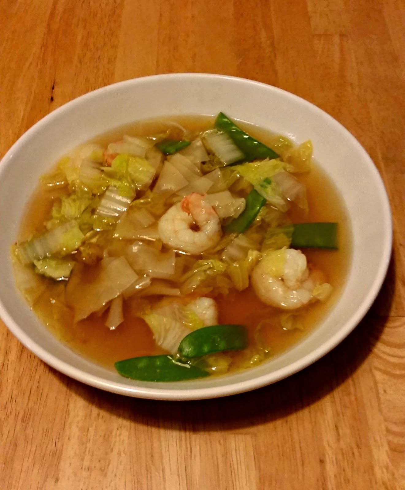 Endlessly Delicious Life Light & Flavorful Asian Shrimp Noodle Soup