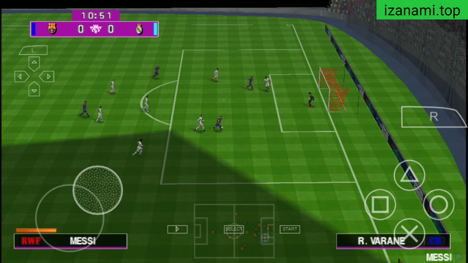 Jeu de Foot PES 2020 PPSSPP Camera PS4 sur Android hors connexion