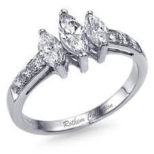 marquise diamond engagement ring