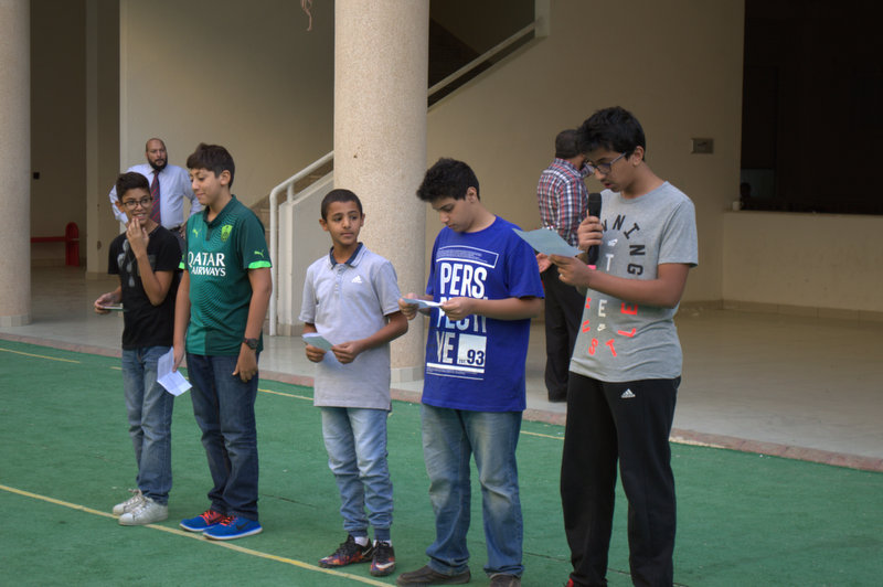 School morning speech image