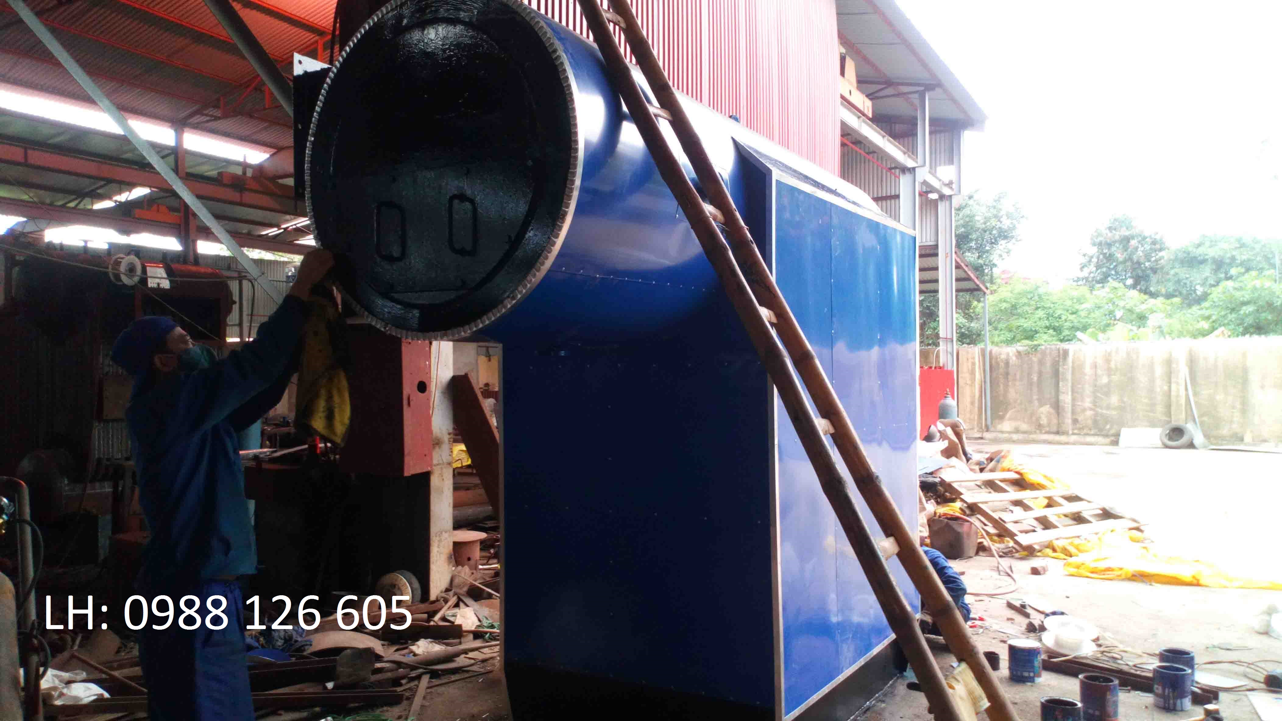 nồi hơi công suất 750