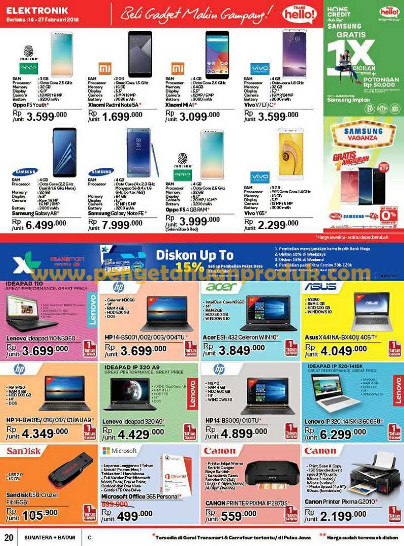 √√ Harga Laptop Baru Murah Di Carrefour November 2019 Pengetahuan Produk Katalog Alfamart