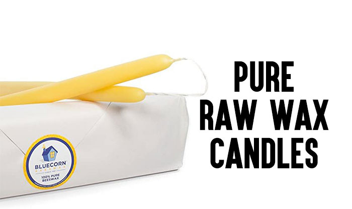 Pure Raw Wax Candles
