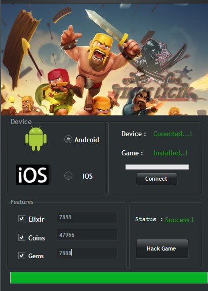 Free activation code for clash of clans hack tool box