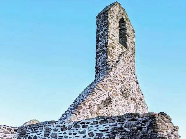 Ballinskelligs Abbey near Waterville Ireland