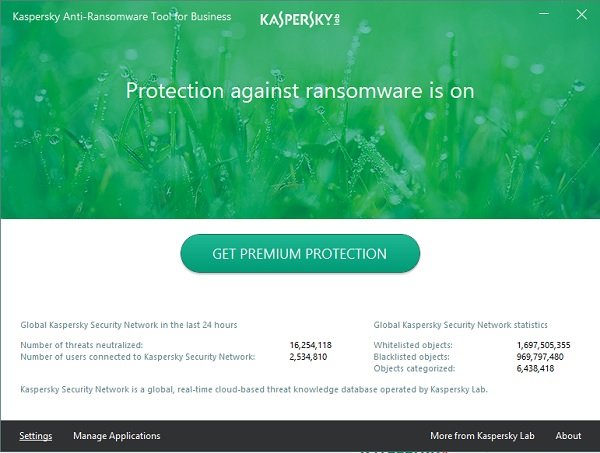 Kaspersky antiransomware-tool