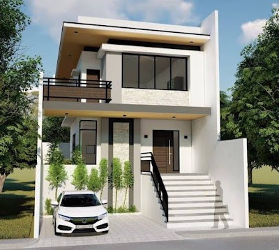 2 Storey Minimalist House Designs