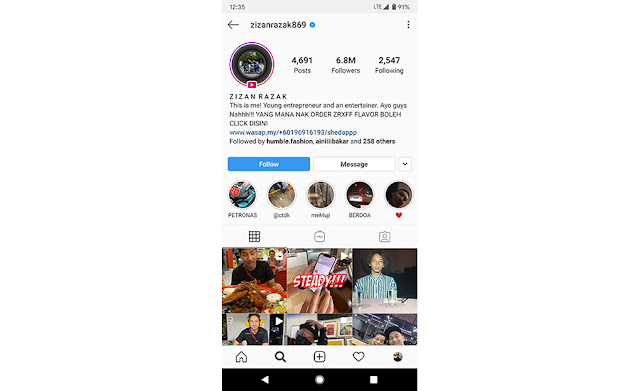 Siti Nurhaliza Merupakan Individu Pertama Mempunyai 7 Juta Followers Instagram Di Malaysia
