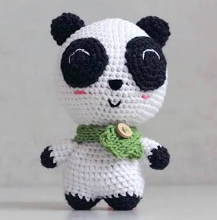 PATRON GRATIS OSO PANDA AMIGURUMI 41732