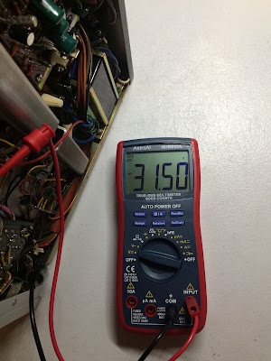 Fisher 202_Center voltage adjustment - right channel