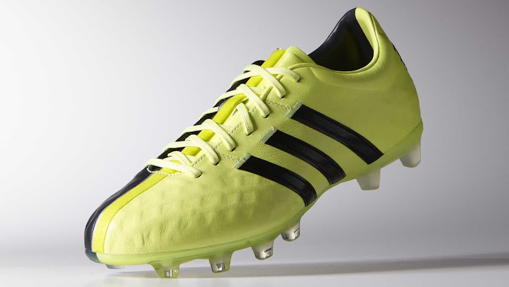 black and lime green adidas