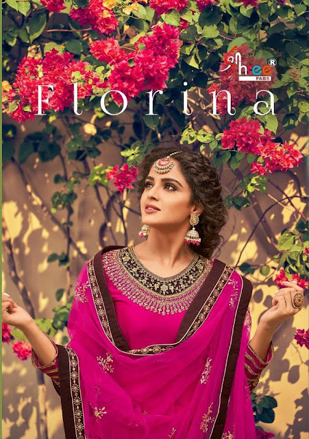 Shree Fab Florina  Wedding Georgette Salwar Kameez Collection 