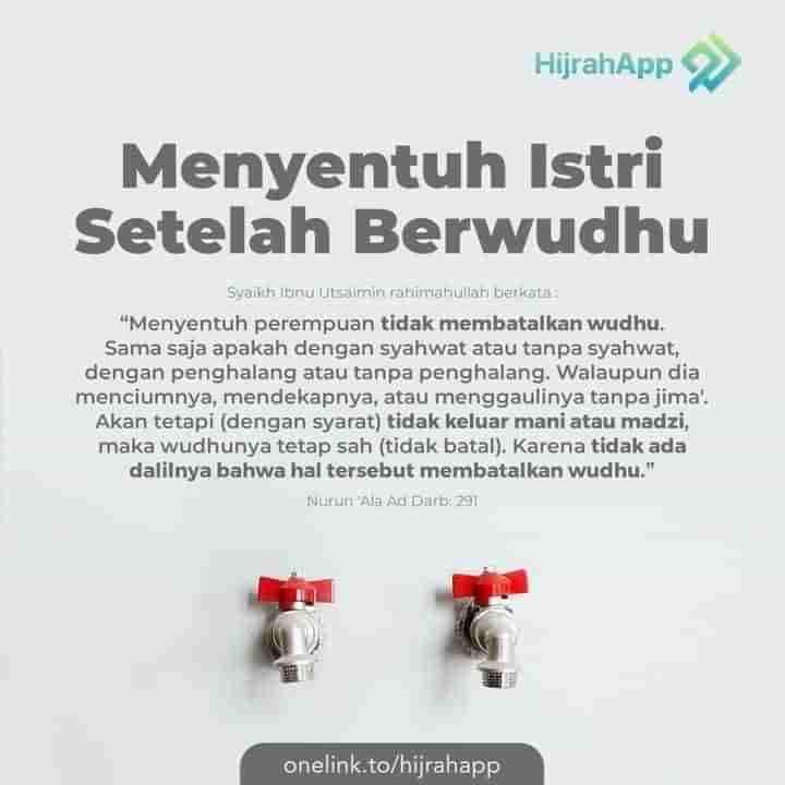 Hukum Batal Wudhu Antara Suami Istri - legsploaty