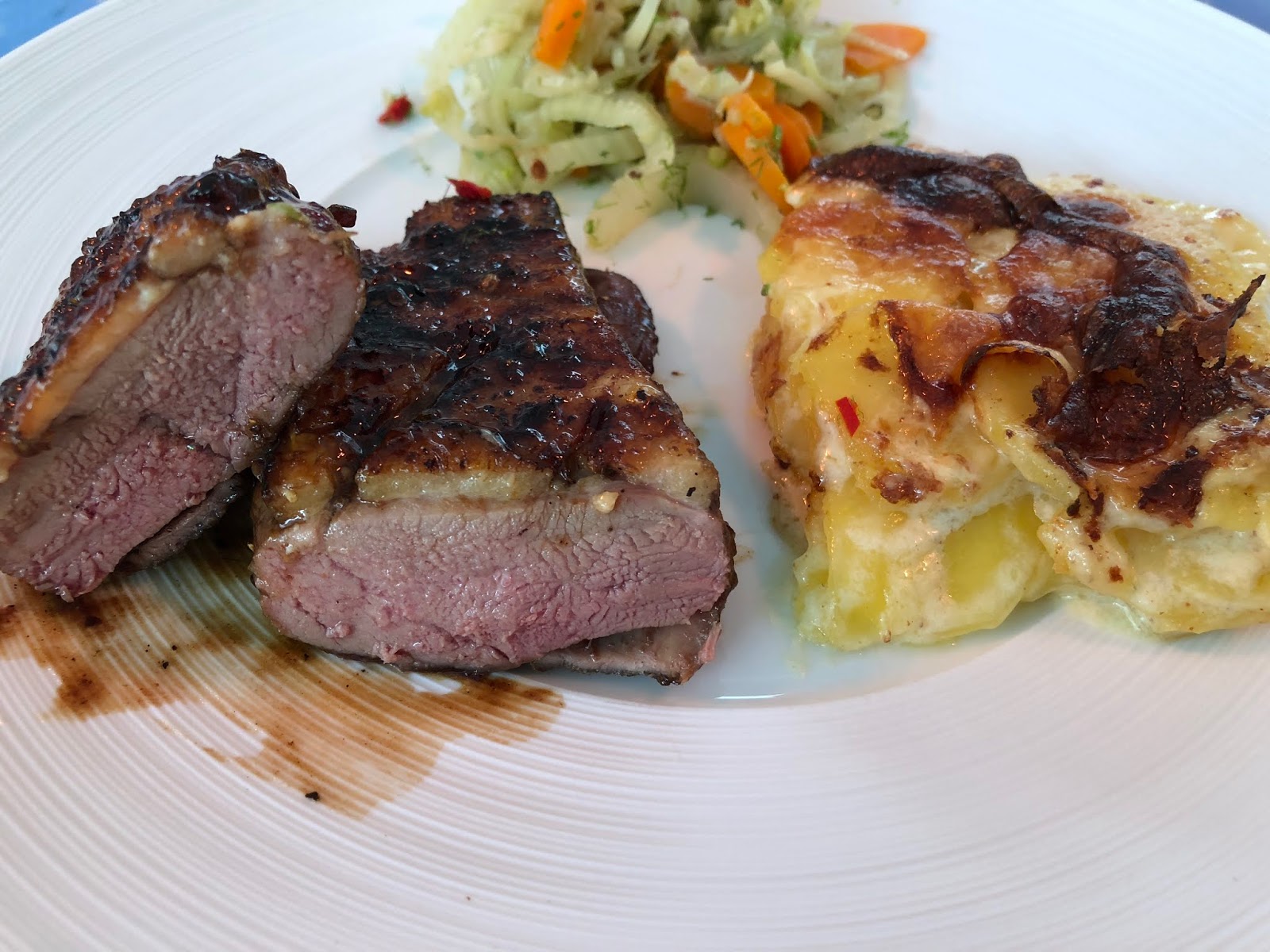 Bonjour Alsace: Gegrillte Entenbrust à l&amp;#39;orange