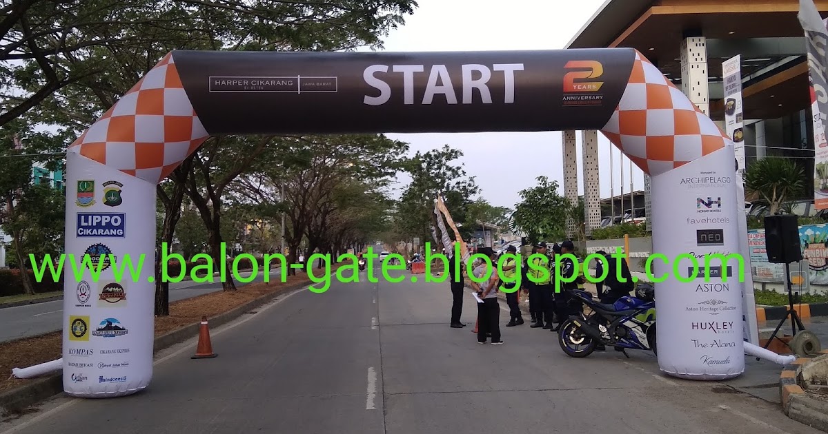 BALON GATE | BALON GAPURA | BALON GERBANG | BALON START FINISH ...
