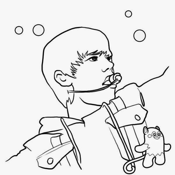 activity handsome men justin bieber coloring pages  new