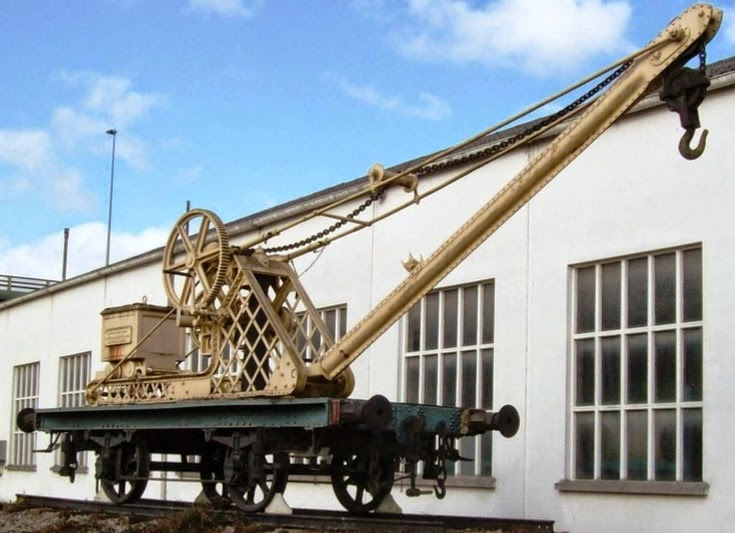 Ferrovissime Une grue ferroviaire à sauver
