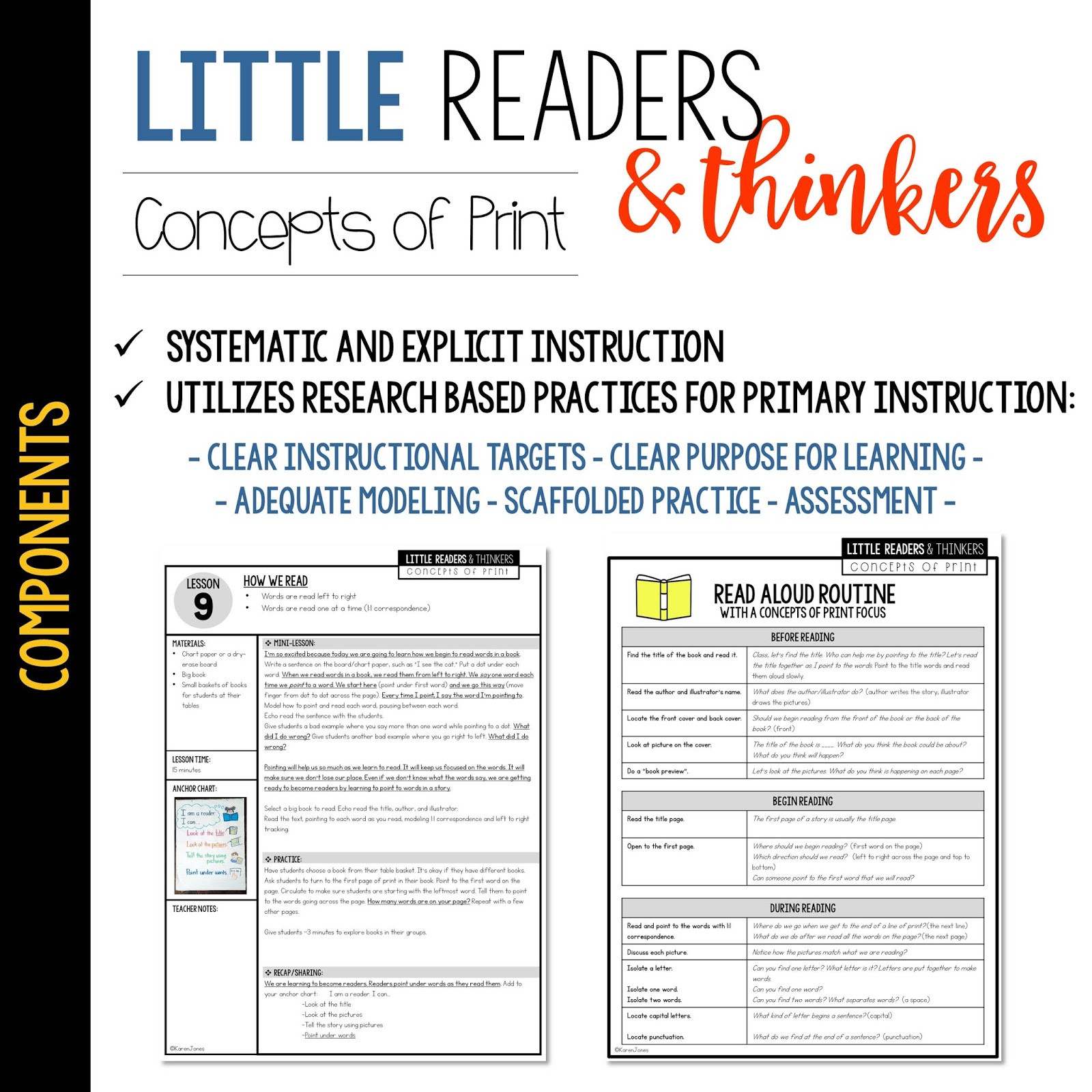 Concepts of Print | Mrs. Jones's Kindergarten | Bloglovin’