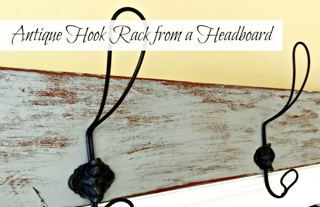 Large Antique Racks with Beautiful Hooks www.homeroad.net