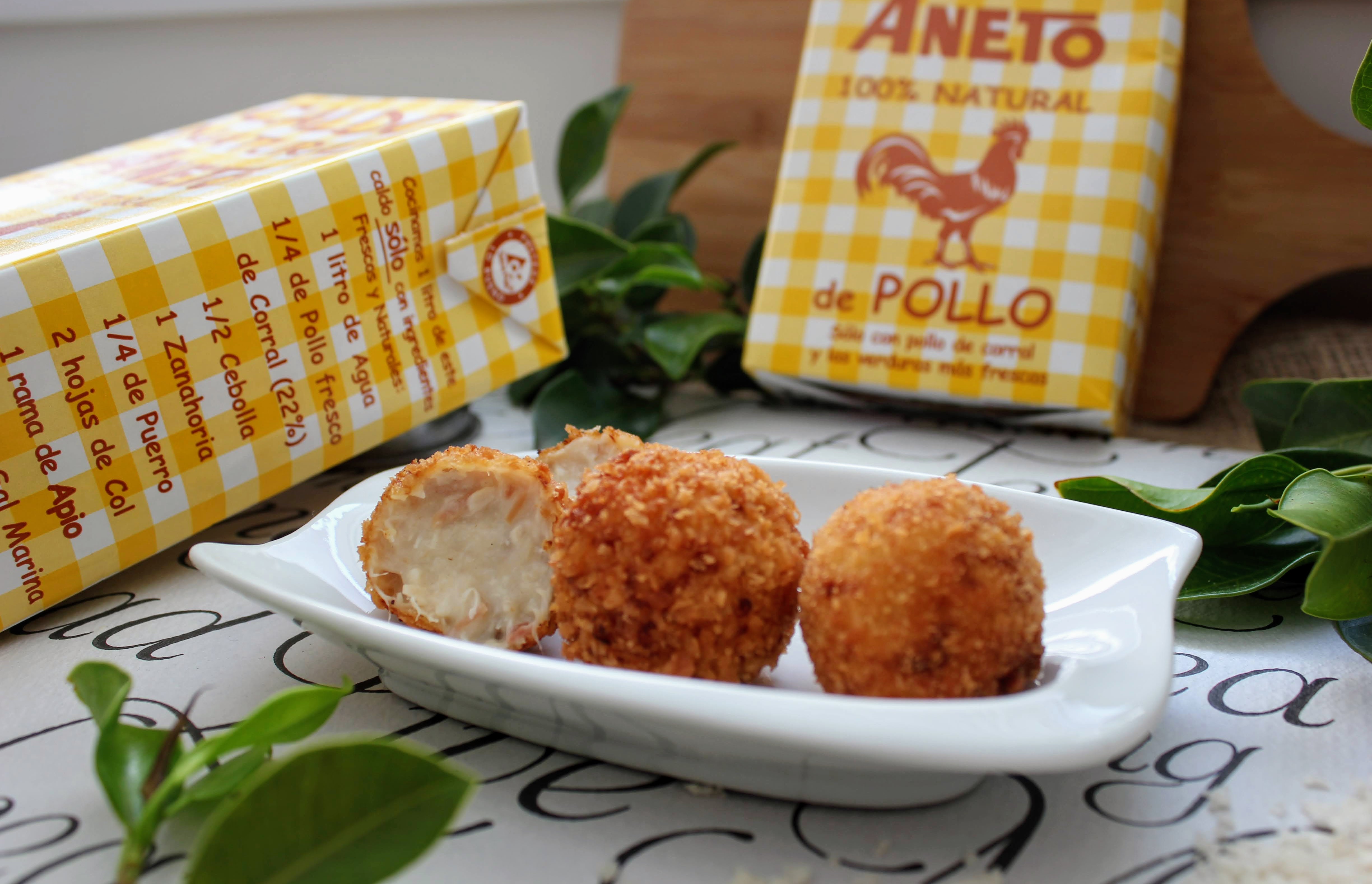 Croquetas cremosas de pollo Cocinando con las Chachas