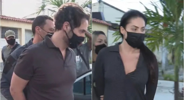 Mãe e padrasto de Henry choram durante primeira noite na prisão