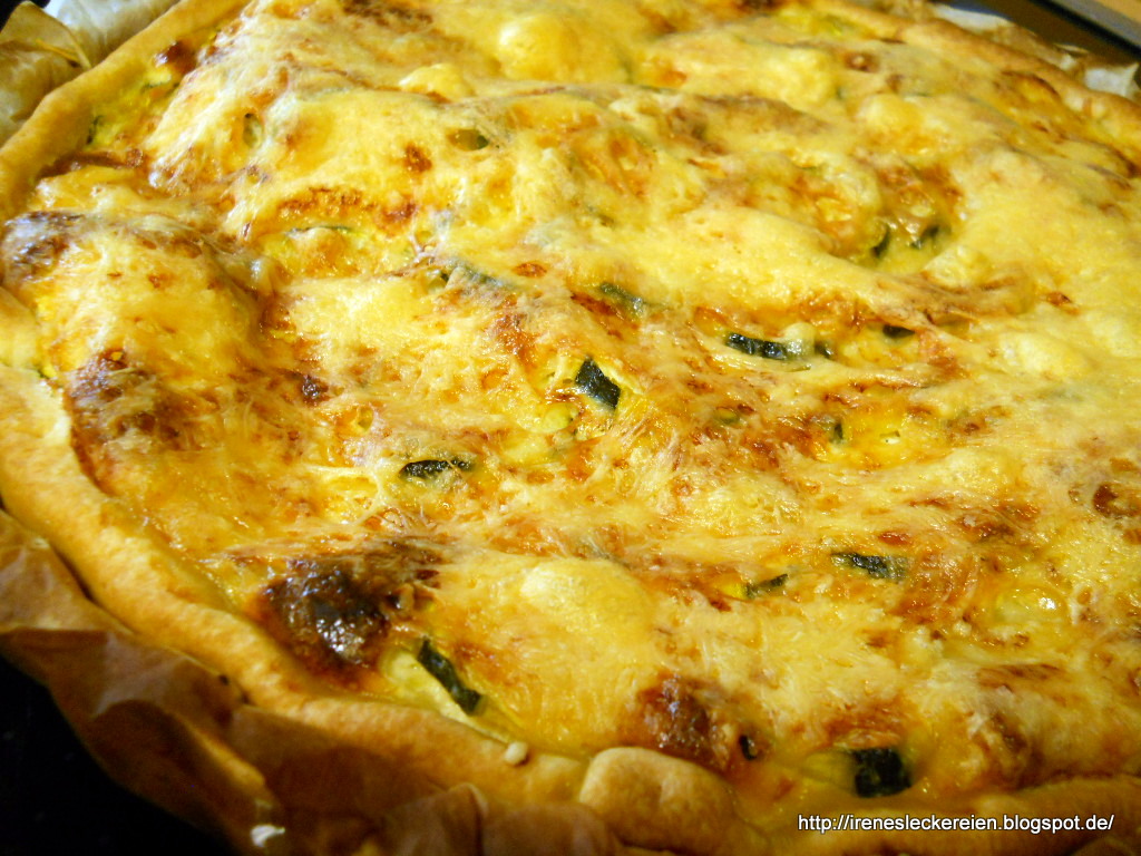 Irène`s Leckereien♥ ZucchiniQuarkQuiche