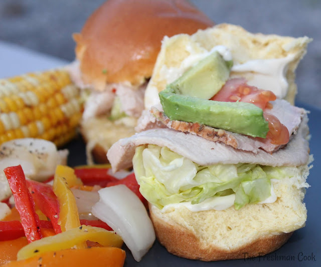 The Freshman Cook: Southwestern Mini Grilled Pork Sandwiches /#BBQ Week