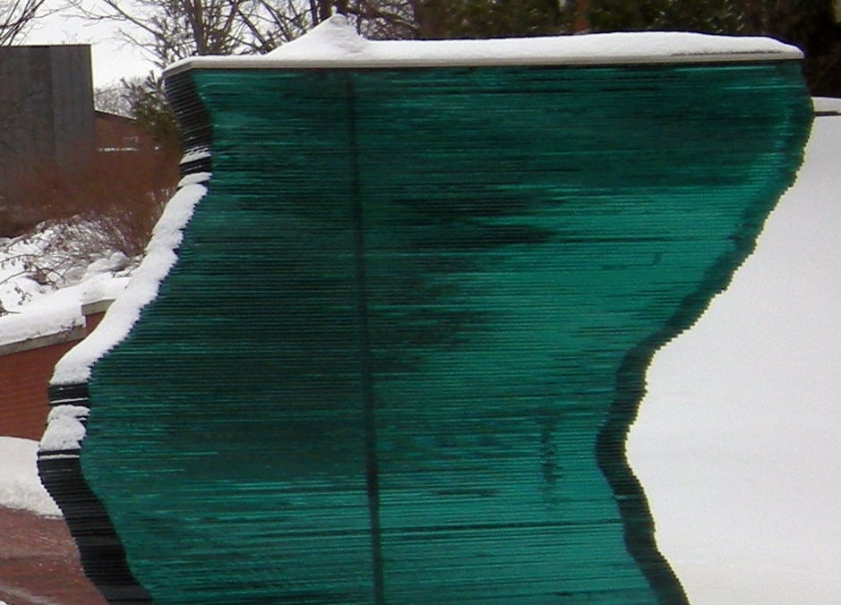 The Mathematical Tourist Stacked Glass