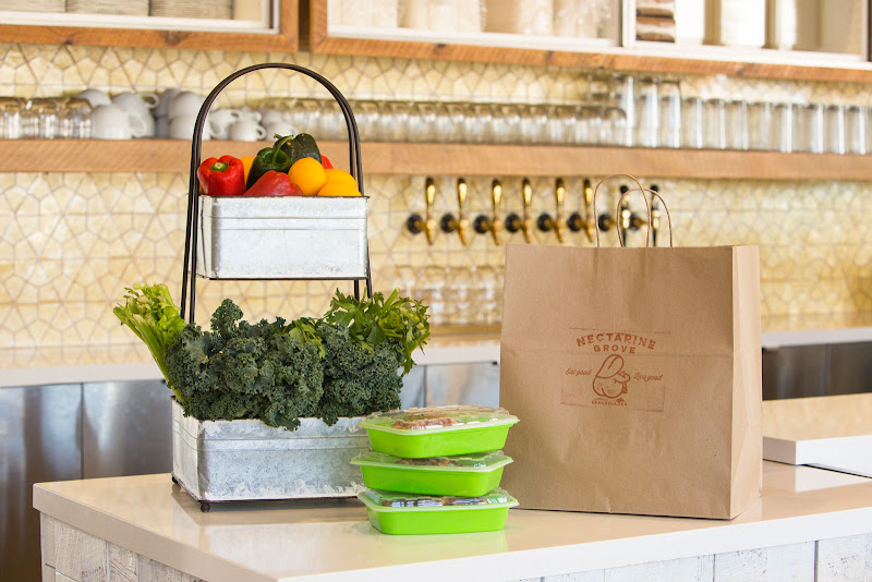 Nectarine Grove eat GOOD live GOOD