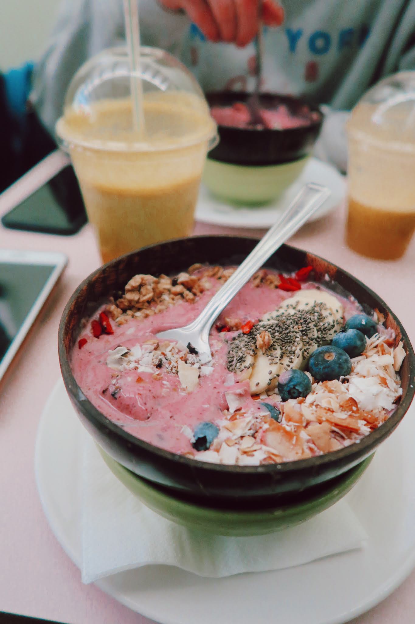 Emmy Rosam The best Edinburgh brunch Hula juice bar & cafe