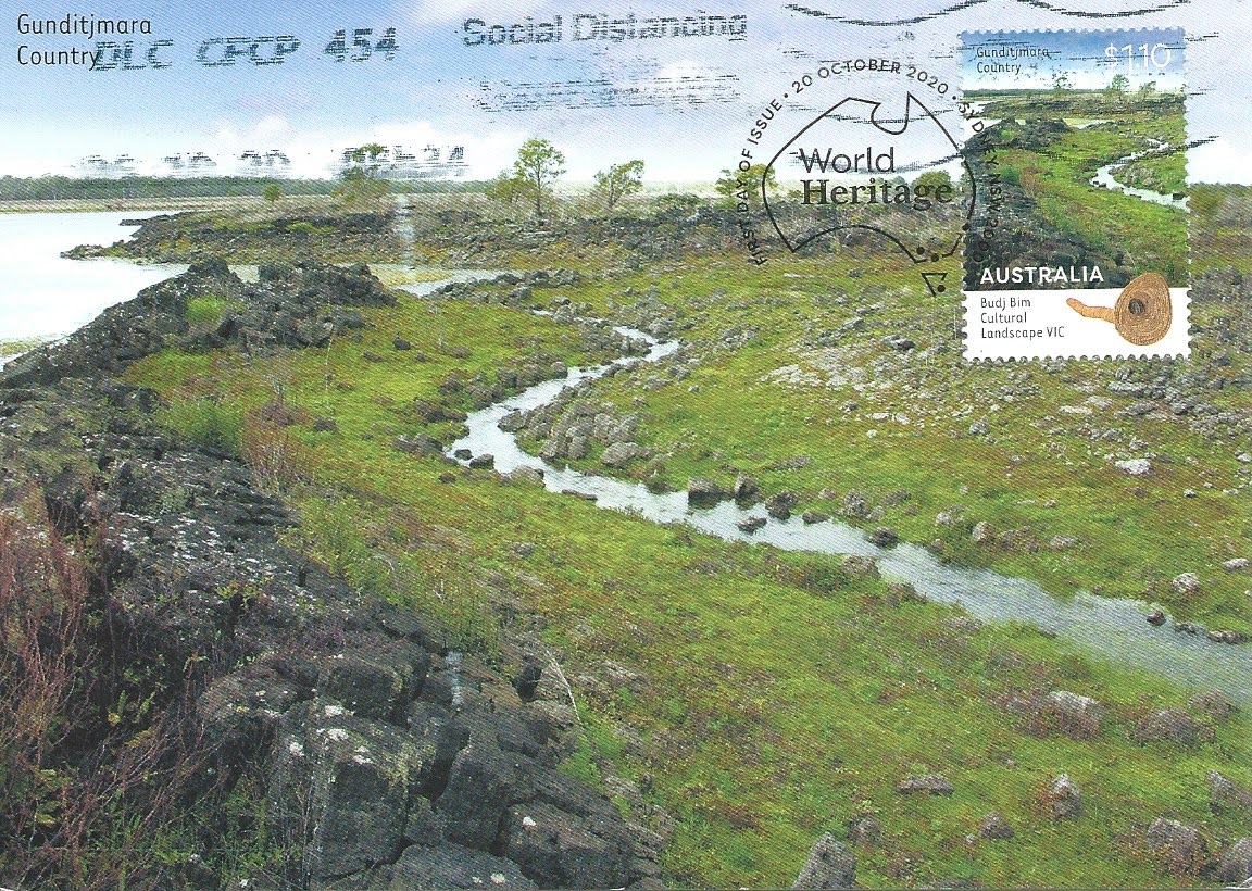 MY POSTCARDPAGE AUSTRALIA Budj Bim Cultural Landscape National