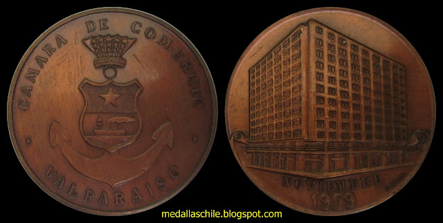 Medalla Cámara de Comercio de Valparaíso