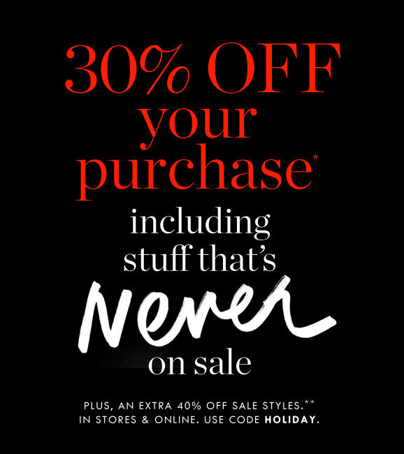 J.Crew Aficionada Take An Additional 30 Off at J.Crew (additional 40