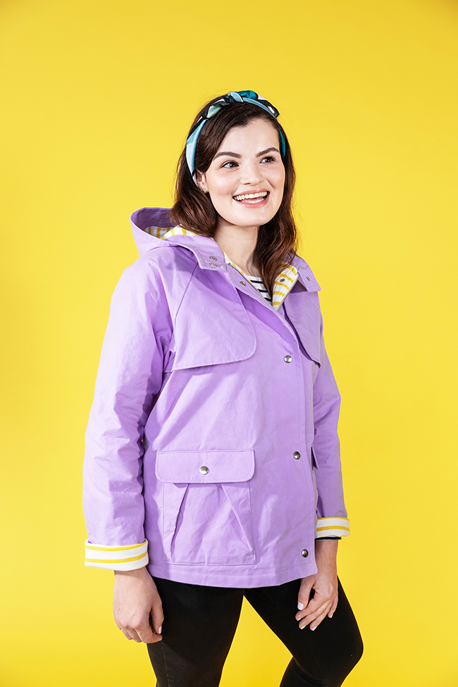 Eden raincoat sewing pattern - Tilly and the Buttons