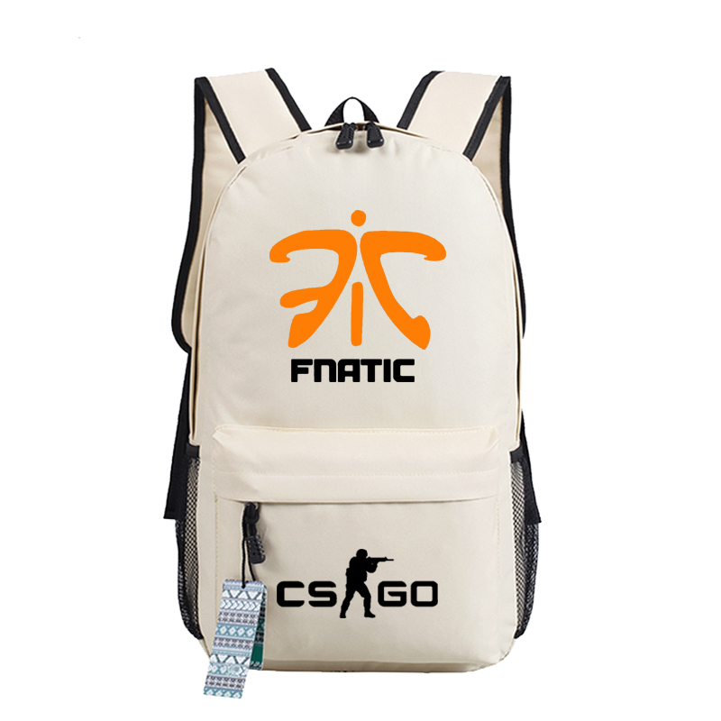 Backpack FNATIC CSGO CS GO Counterstrike Gamer's Student School Bag