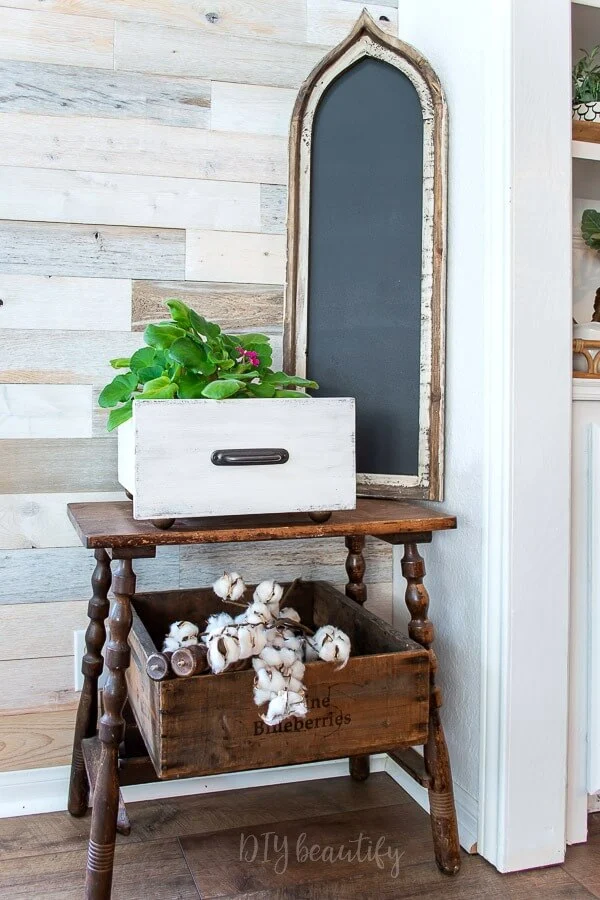painted drawer - road side find to stylish decor