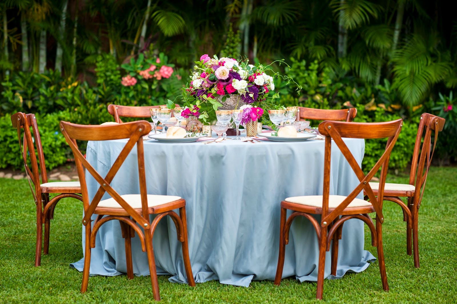 Floggwer : CENTRO DE MESA PARA BODA EN JARDIN