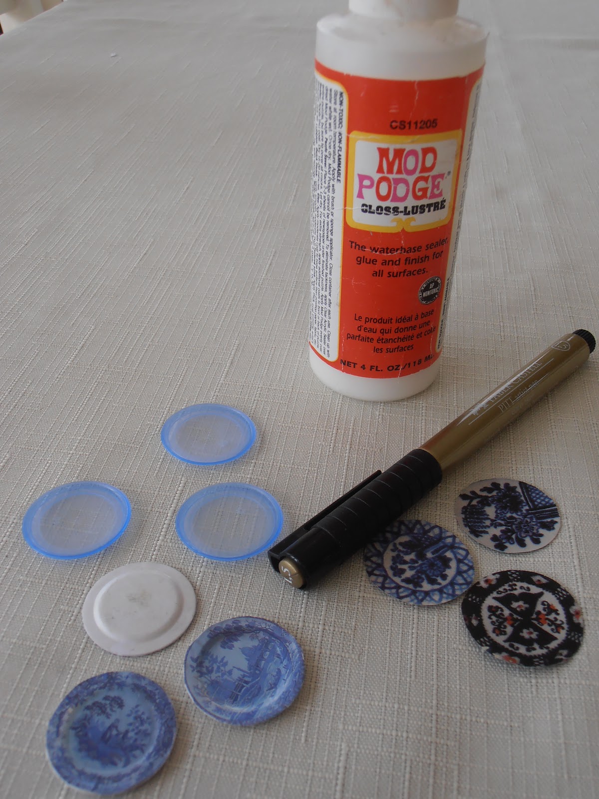 dolls houses and minis How to Make Plates for Your Dolls House