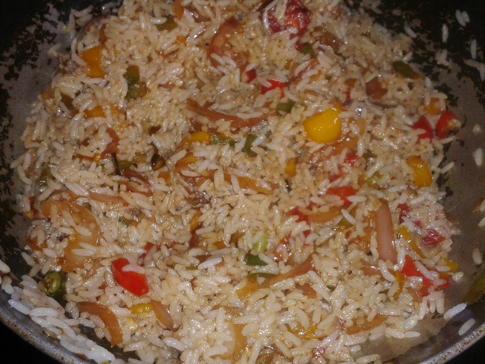 BananaLeaf Recipes Capsicum Fried Rice