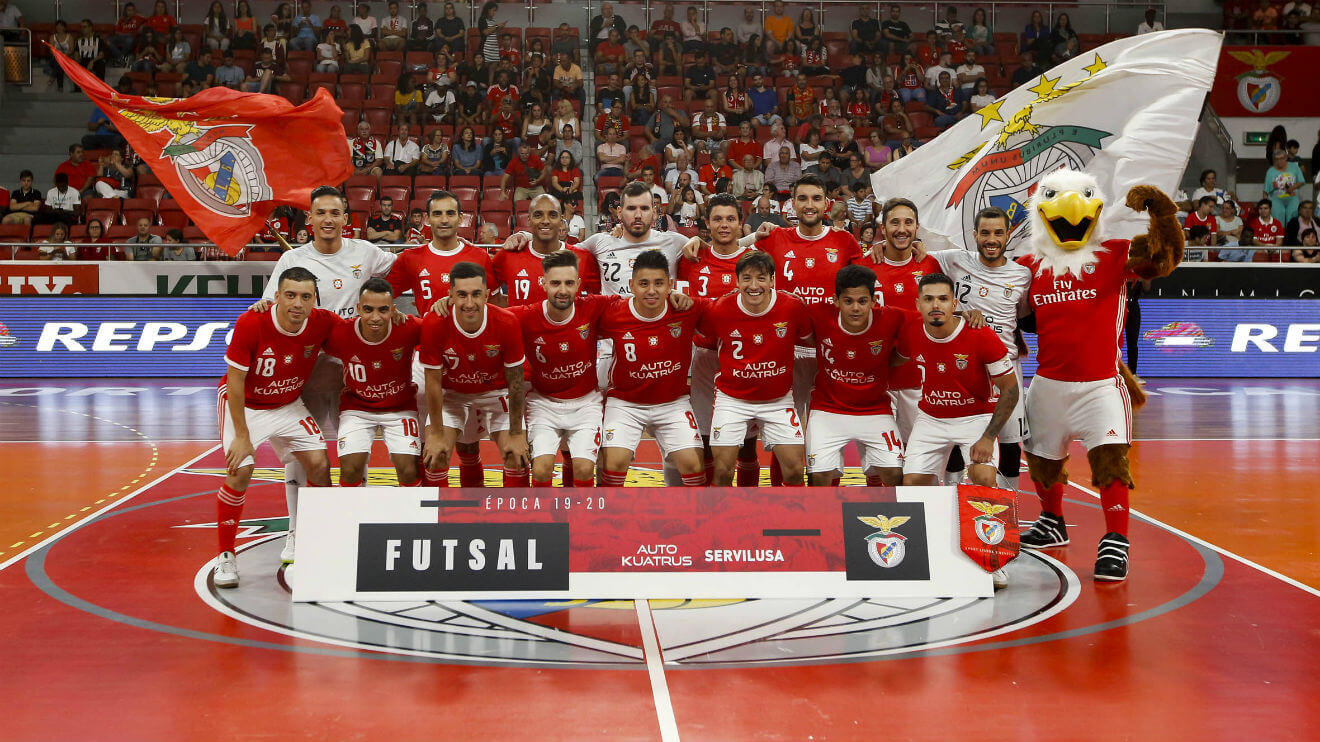 FUTSAL BENFICA VENCE JOGO DE APRESENTAÇÃO