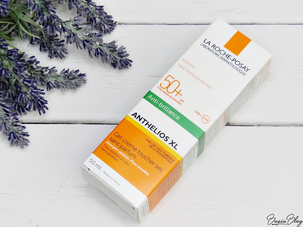 La Roche Posay Anthelios XL SPF50+ żel krem do twarzy suchy w dotyku, dobry filtr do cery tłustej, filtr dry touch, filtr z wysokim PPD, filtr matujący SPF50