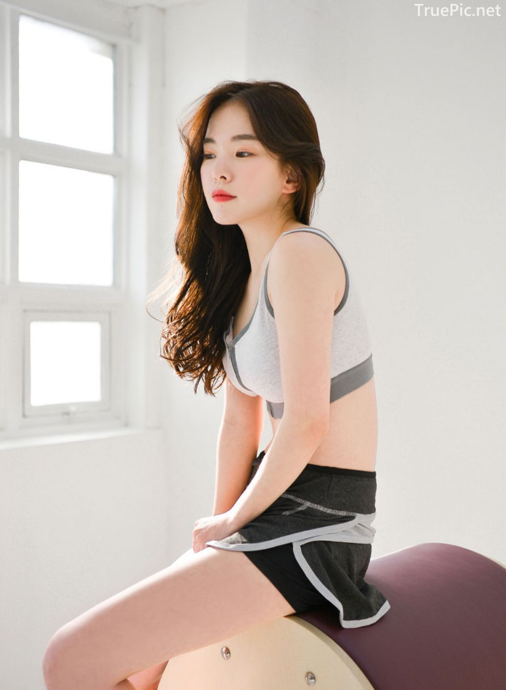 Korean Lingerie Queen - Haneul - Fitness Set Collection - TruePic.net - Picture 2