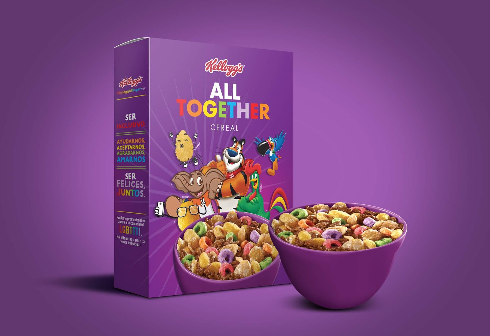 Unileventv Kellogg lanza “ALL TOGETHER” edición especial de cereal en