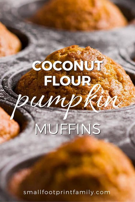 Coconut Flour Pumpkin Muffins the chunky chef