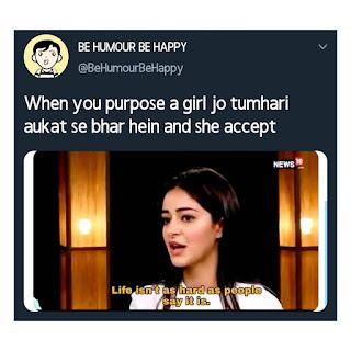 Ananya Panday Meme (Main Bahut Struggle Kiya Hai)