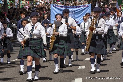 St Patrick's College Band, St Patrick's Day Parade, Sydney