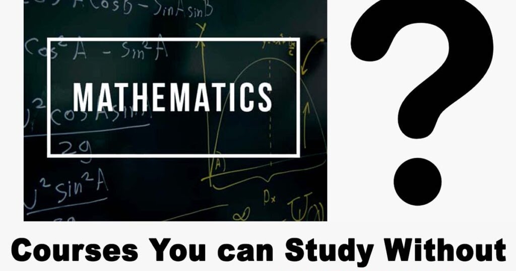 Science Courses to Study Without Mathematics in Nigeria